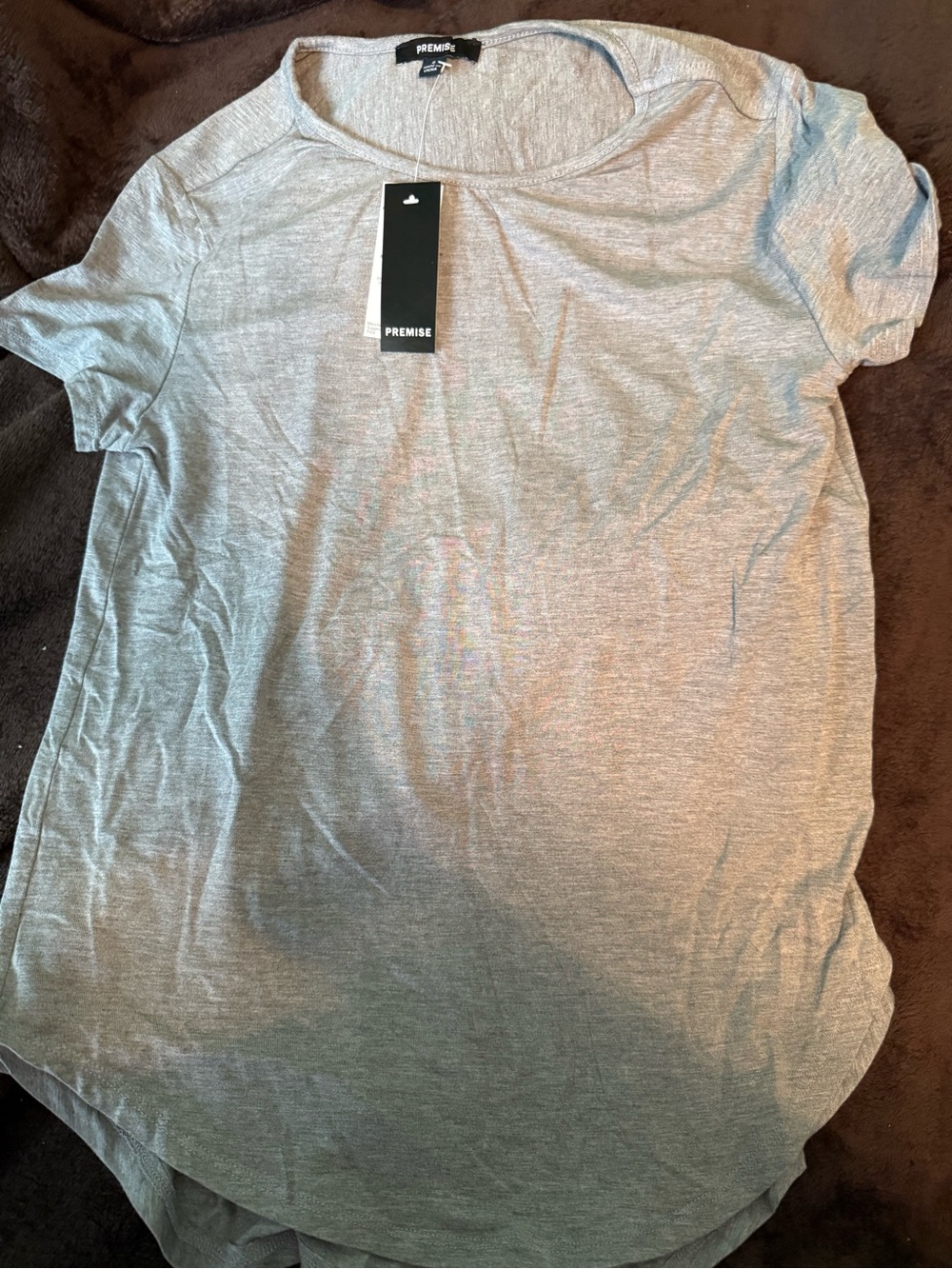 Premise Men's Light Heather Gray Short Sleeve Tee